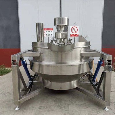 燃气搅拌炒锅 全自动辣椒酱行星搅拌炒锅 香菇酱酱料炒锅图3