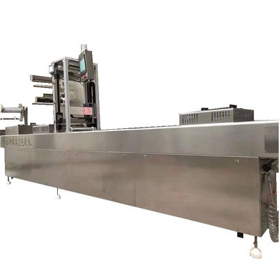 奶酪拉伸膜包装机 板栗全自动拉伸膜真空包装机 腊肉包装机械设备图5