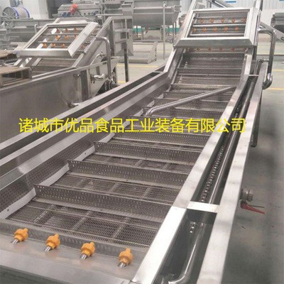 净菜清洗流水线 不锈净菜加工设备 净菜生产线 净菜清洗机全自动图4