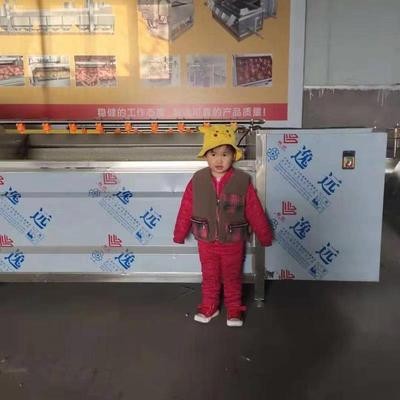 蜜薯清洗去皮机批发 胡萝卜清洗机 福鸿达现货出售水萝卜清洗机图2