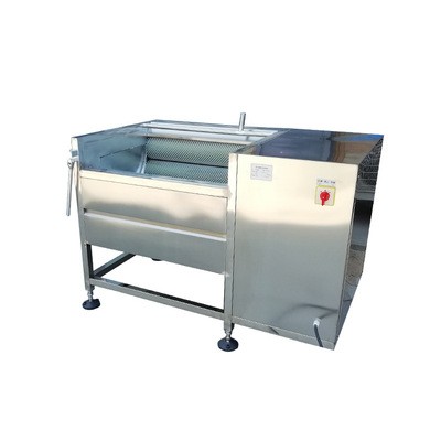 毛刷辊生姜去皮机商用土豆脱皮机新型红薯芋头萝卜清洗去皮机直供图5