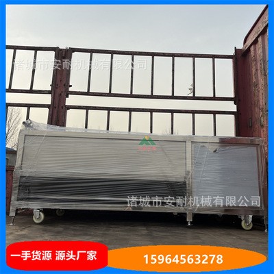 莲藕芋头毛辊清洗机 304不锈钢去皮机 加粗毛辊清洗设备图2