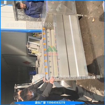 火烧猪头毛刷清洗机 自动出料毛辊清洗设备 洗猪耳朵机器 安耐图2