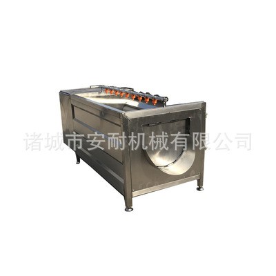 火烧猪头毛刷清洗机 自动出料毛辊清洗设备 洗猪耳朵机器 安耐图5