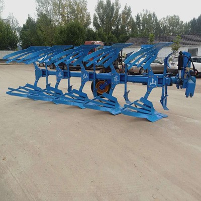 现货开荒435栅条液压翻转犁 农用开沟耕地犁地机图3