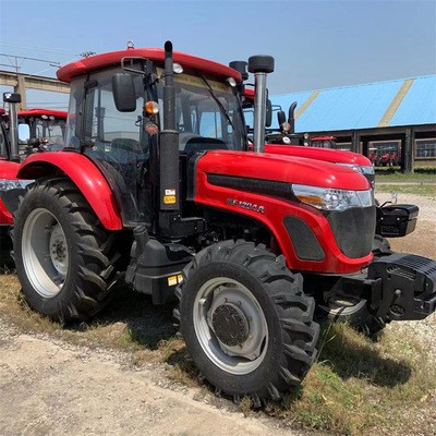 供应四驱轮农用拖拉机 果园农用旋耕犁地机图4