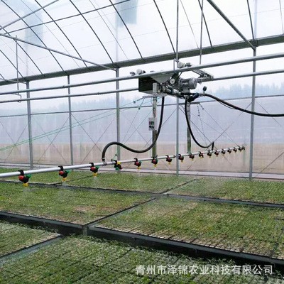 加工定制 温室灌溉移动式喷灌机 养殖大棚喷灌机 现代化农业设备图4