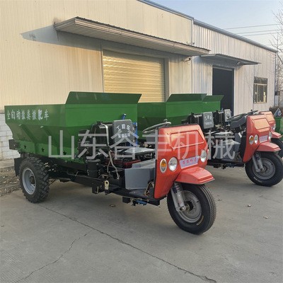 全自动撒粪车 双圆盘抛洒装置肥料