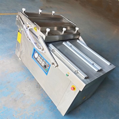 供应全自动四封条真空机 花生酥真空包装机 鱿鱼仔包装机图2