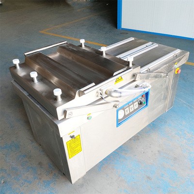 供应全自动四封条真空机 花生酥真空包装机 鱿鱼仔包装机图3