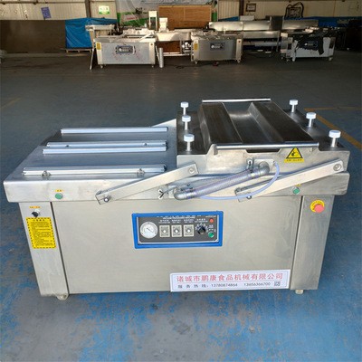 供应四封条双室真空包装机 酸笋全自动真空封口机 榨菜双室真空机