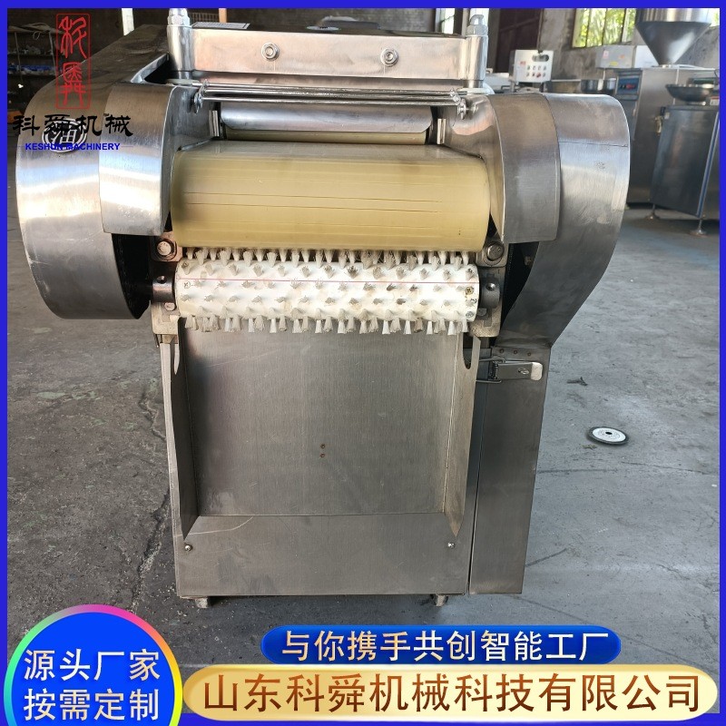 厂家供应不锈钢全自动切菜机 食堂蔬菜切片机 商用土豆切片机图5