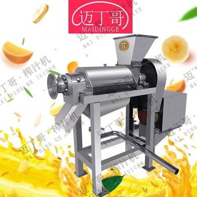 迈丁哥加工果蔬榨汁机枇杷菠萝芒果破碎机组榨汁机商用