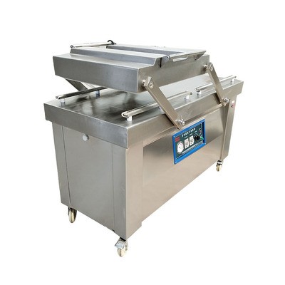 商用台式烤肠700型真空包装机 包邮烧鸡600型双封自动真空包装机图5