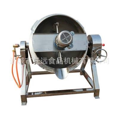 可倾式燃气夹层锅熬油锅 食品蒸煮夹层锅 黄豆泡发牛肉卤煮夹层锅图5