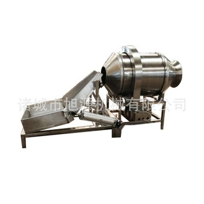 休闲食品调味搅拌机 薯条不锈钢滚筒拌料机 茶叶加香搅拌机图5
