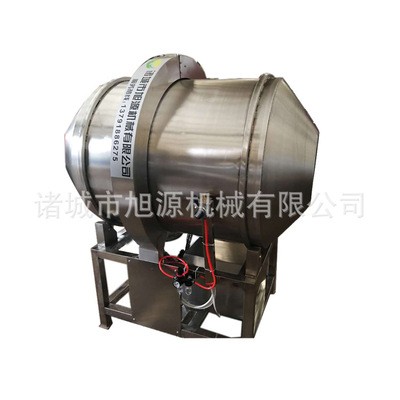 速溶茶粉不锈钢自动滚筒拌料机 水果燕麦片混合调味搅拌机图5