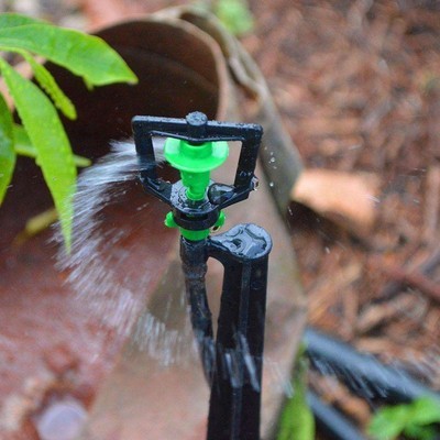 厂家直供地插微喷 温室大棚微喷 可调节旋转各种规格地插式微喷图3