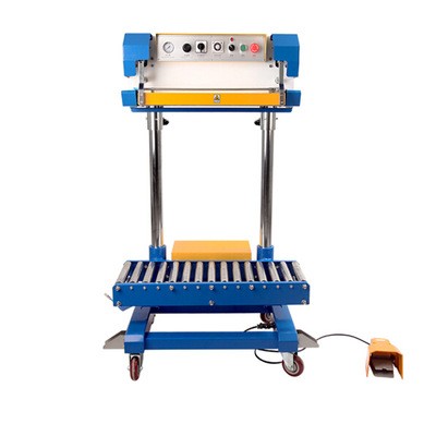 华联QF-600L/s双加热气动封口机 全自动薄膜铝箔真空复合袋