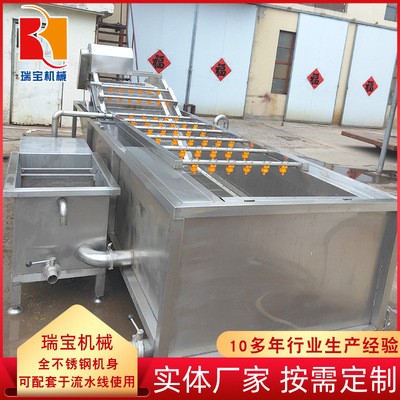 定制果蔬气泡清洗机 食堂用香菇清洗去农残洗菜机 鼓泡式清洗机图4