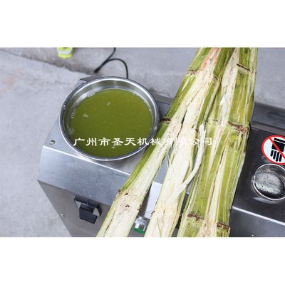 广州机械 全自动甘蔗榨汁机 饮品店专用甘蔗榨汁机 出汁率高现货图5