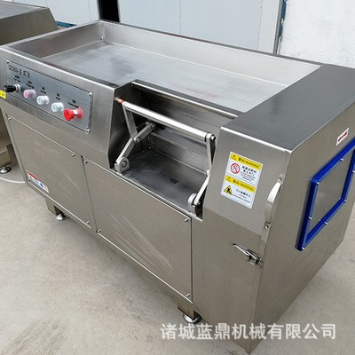 蓝鼎饭店食堂肉类切丁 商用冻肉切丁机 微冻冷鲜肉切片肉类切块机图3