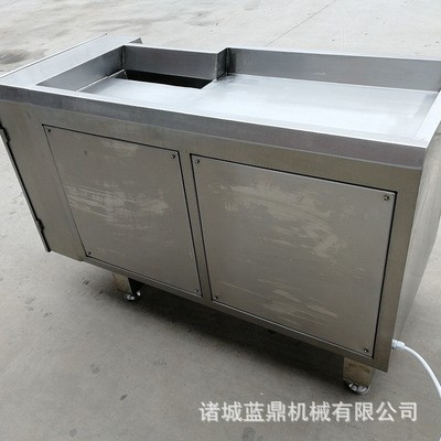 全自动牛肉微冻肉切丁机 鸡胸肉冻肉切丁机 连续式猪肉块切丁设备图4