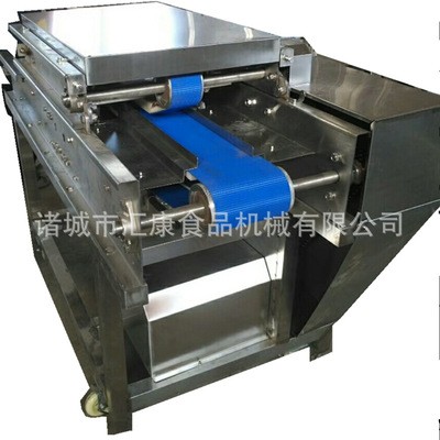 汇康制造鲜鸡肉切片流水线 鸡胸肉切片机报价 多层鸭胸切片机报价图5