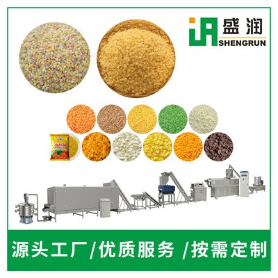 膨化面包屑面包糠生产线 山东生产面包糠设备厂家 面包糠雪花片图3