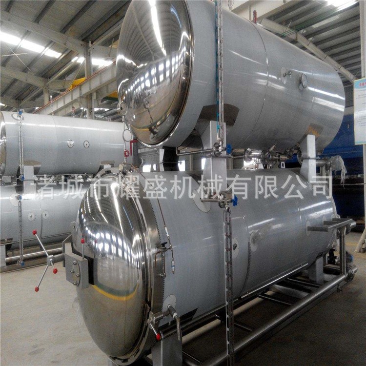 不锈钢电加热手动双层水浴杀菌锅 真空包装食品杀菌锅图2