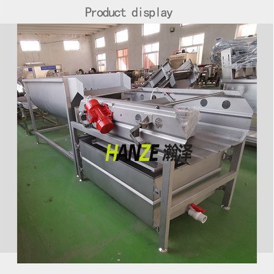 商用全自动喷淋式水果蔬菜清洗机 山野菜去农残气泡清洗机图2