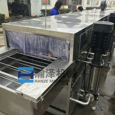 周转筐清洗机 高压喷淋洗筐机 全自动不锈钢塑料筐清洗机图4