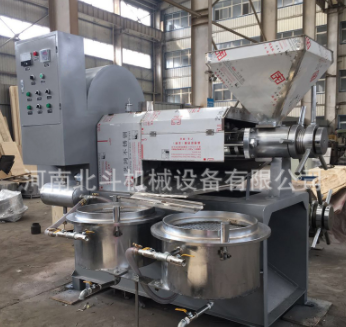 供应 螺旋式榨油机 全自动花生菜籽芝麻榨油机农用食用油制作设备图5