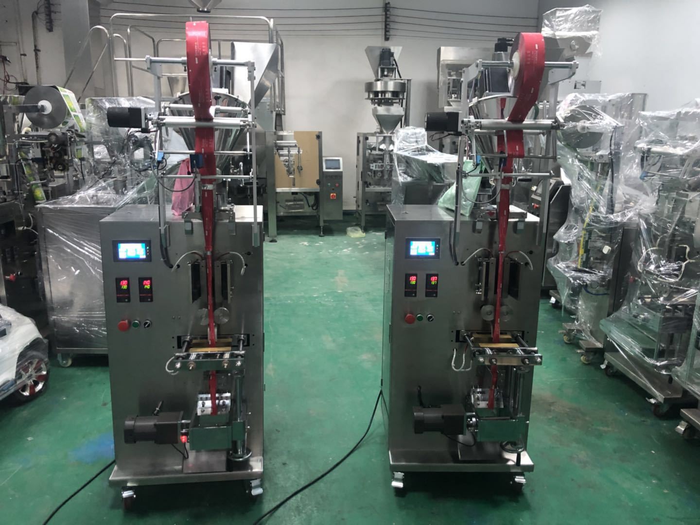 酵素包装机，小齿切口长条背封包装机HS240BK图2