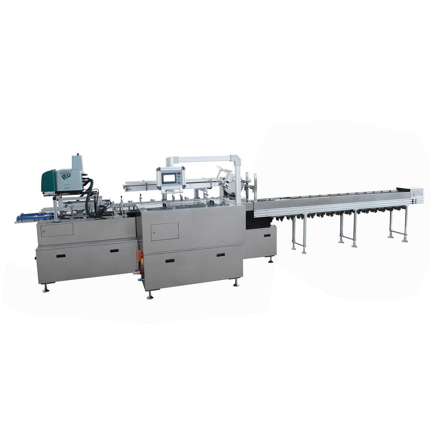 全自动多功能肉松饼装盒机/食品装盒机 连续式结构稳定耐用图4