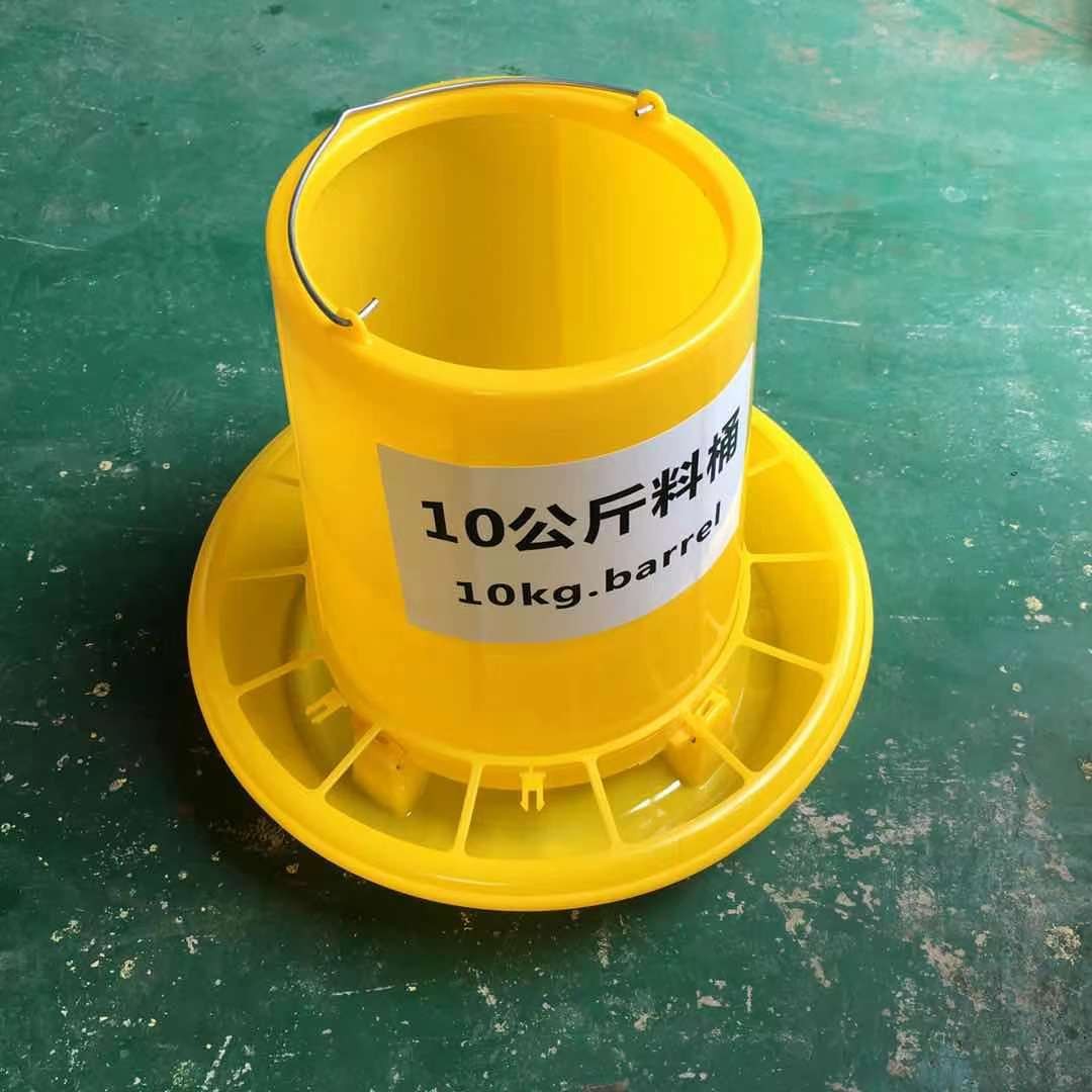 料桶养鸡设备用品鸡鸭鹅用家禽大食槽鸡自动下料桶喂食器特大料桶图3