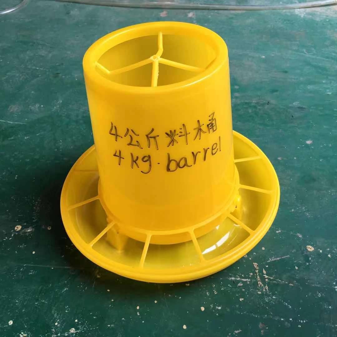 料桶养鸡设备用品鸡鸭鹅用家禽大食槽鸡自动下料桶喂食器特大料桶图6