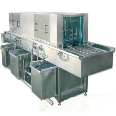 厂家供应蔬菜筐清洗机 高压喷淋自动洗筐机 洗箱机