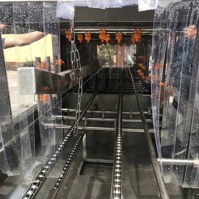 厂家供应蔬菜筐清洗机 高压喷淋自动洗筐机 洗箱机图3