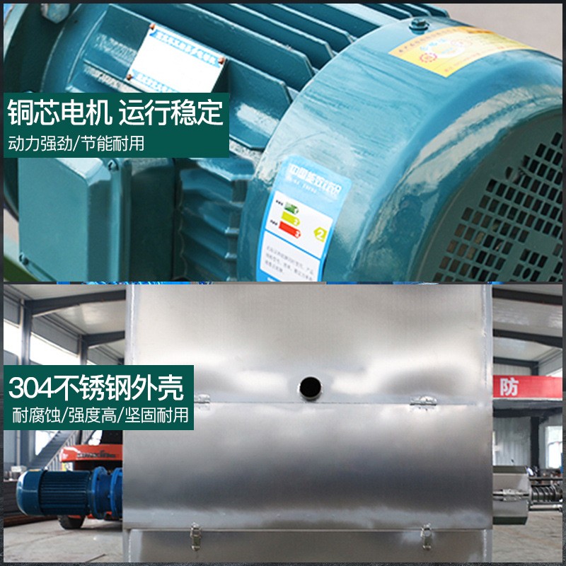 厂家直销猪粪鸡粪固液分离机畜禽粪便干湿分离脱水机养殖环保设备图4