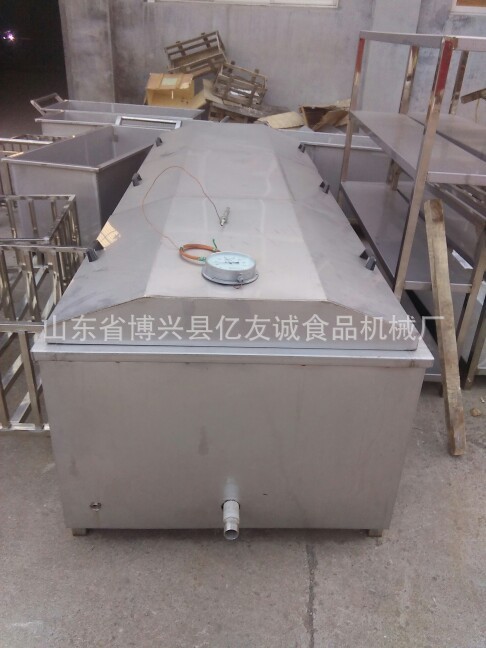 厂家供应杀菌池 水果蔬菜杀菌池 双层保温杀菌池 鱼肉食品蒸煮线图3