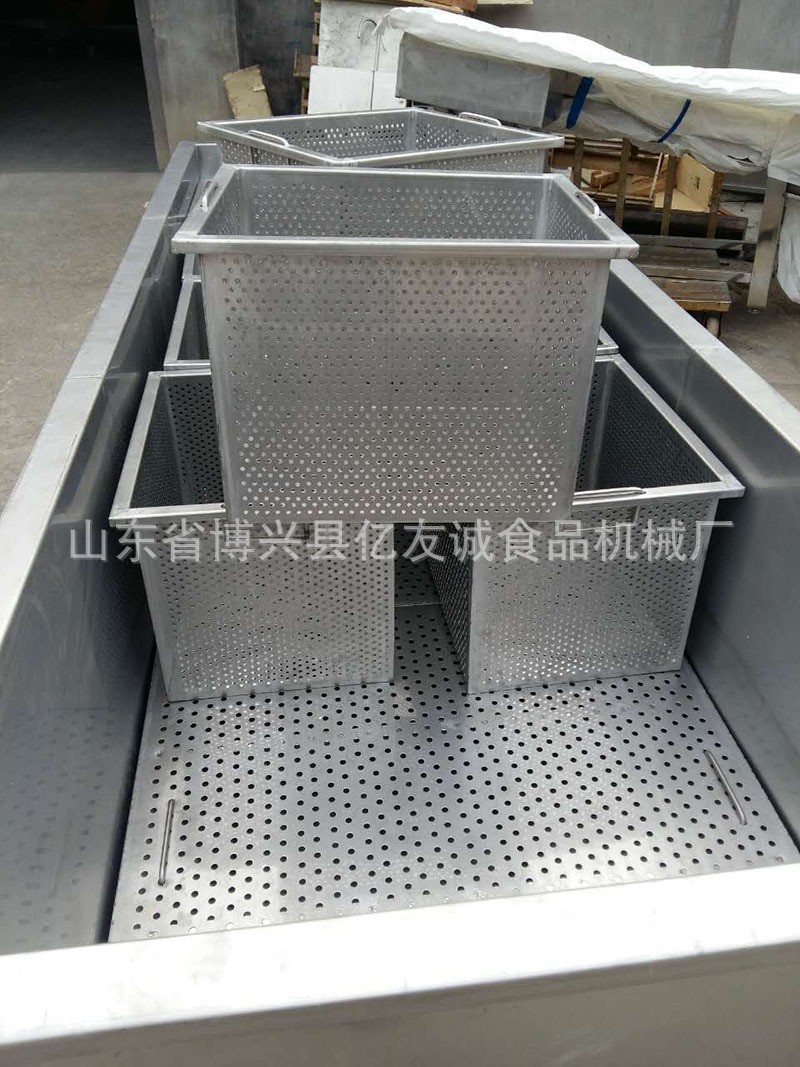 厂家供应杀菌池 水果蔬菜杀菌池 双层保温杀菌池 鱼肉食品蒸煮线图5