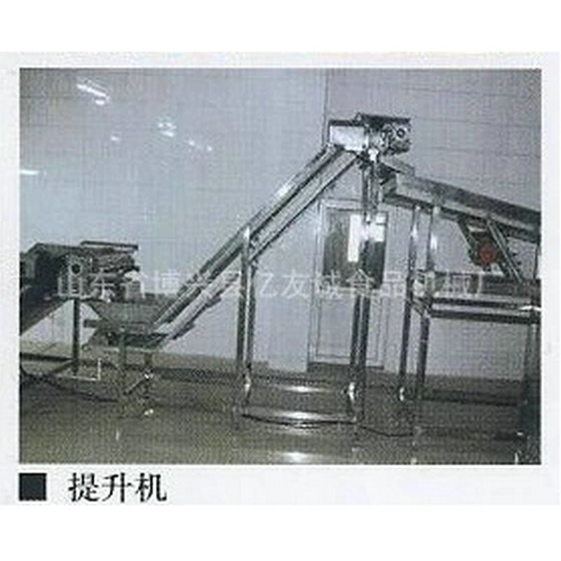 厂家批发链板输送机 不锈钢爬坡网带提升机 小型斗式斜缓坡提升机图3