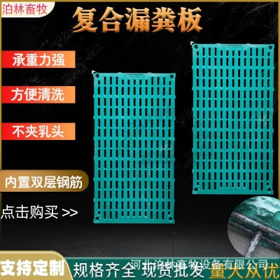 批发双筋复合漏粪板养殖猪用BMC漏粪板产床定位栏复合漏粪板现货