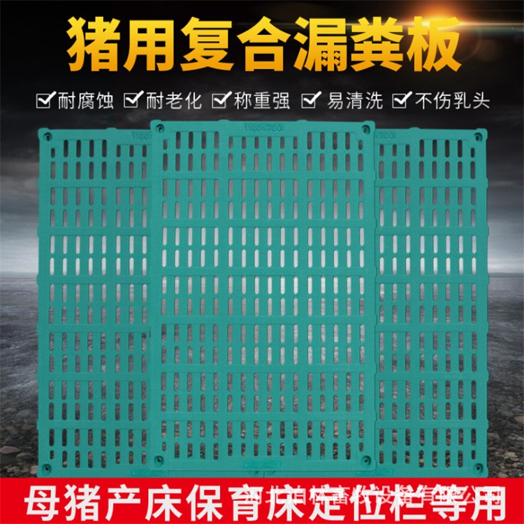 批发双筋复合漏粪板养殖猪用BMC漏粪板产床定位栏复合漏粪板现货图2