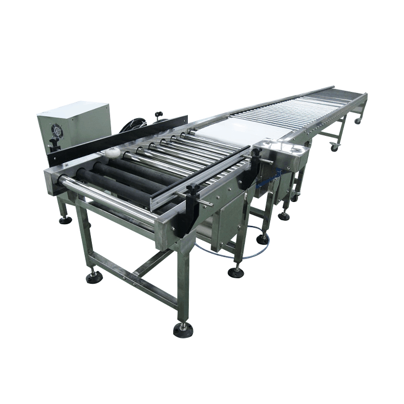 上海厂家批发不锈钢滚筒输送机 滚筒自动化动力转弯流水输送线图5