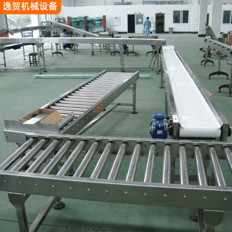 上海厂家批发不锈钢滚筒输送机 滚筒自动化动力转弯流水输送线图3