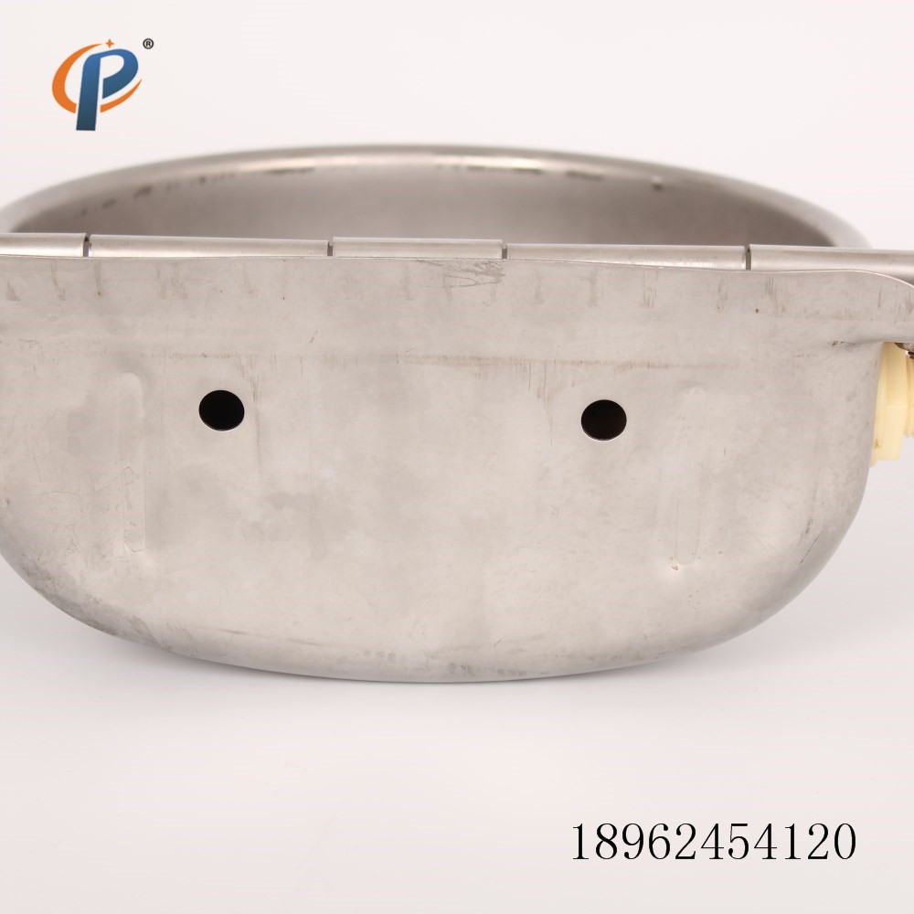 自动饮水碗 动物喝水器 饮水盆 牧场牛羊喝水工具 不锈钢饮水碗图4