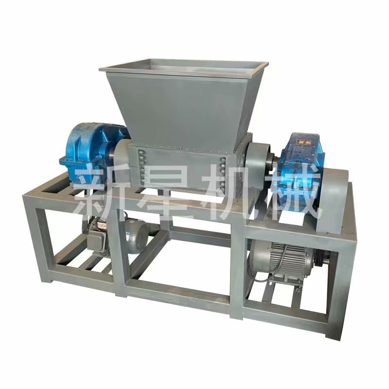 双轴撕碎机 肉排骨头粉碎机 木头粉碎机 塑料撕碎机 废品回收设备图2
