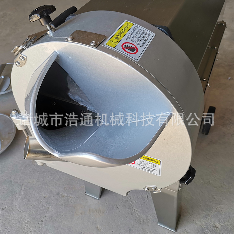 厂家现货不锈钢食堂蔬菜切片切丝切丁机 806单头多功能切菜机图2